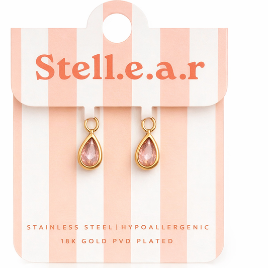 Teardrop charms